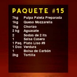 Paq Mix 15 (7Kg Paleta)