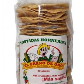 Tostadas Horneada c/30 pz