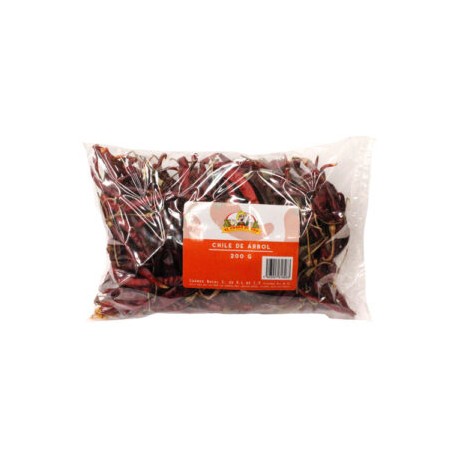 Bolsa Chile De Arbol 200g