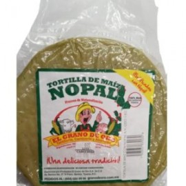 Tortilla de Maiz con Nopal (1kg)