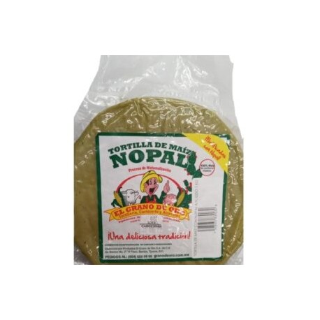 Tortilla de Maiz con Nopal (1kg)